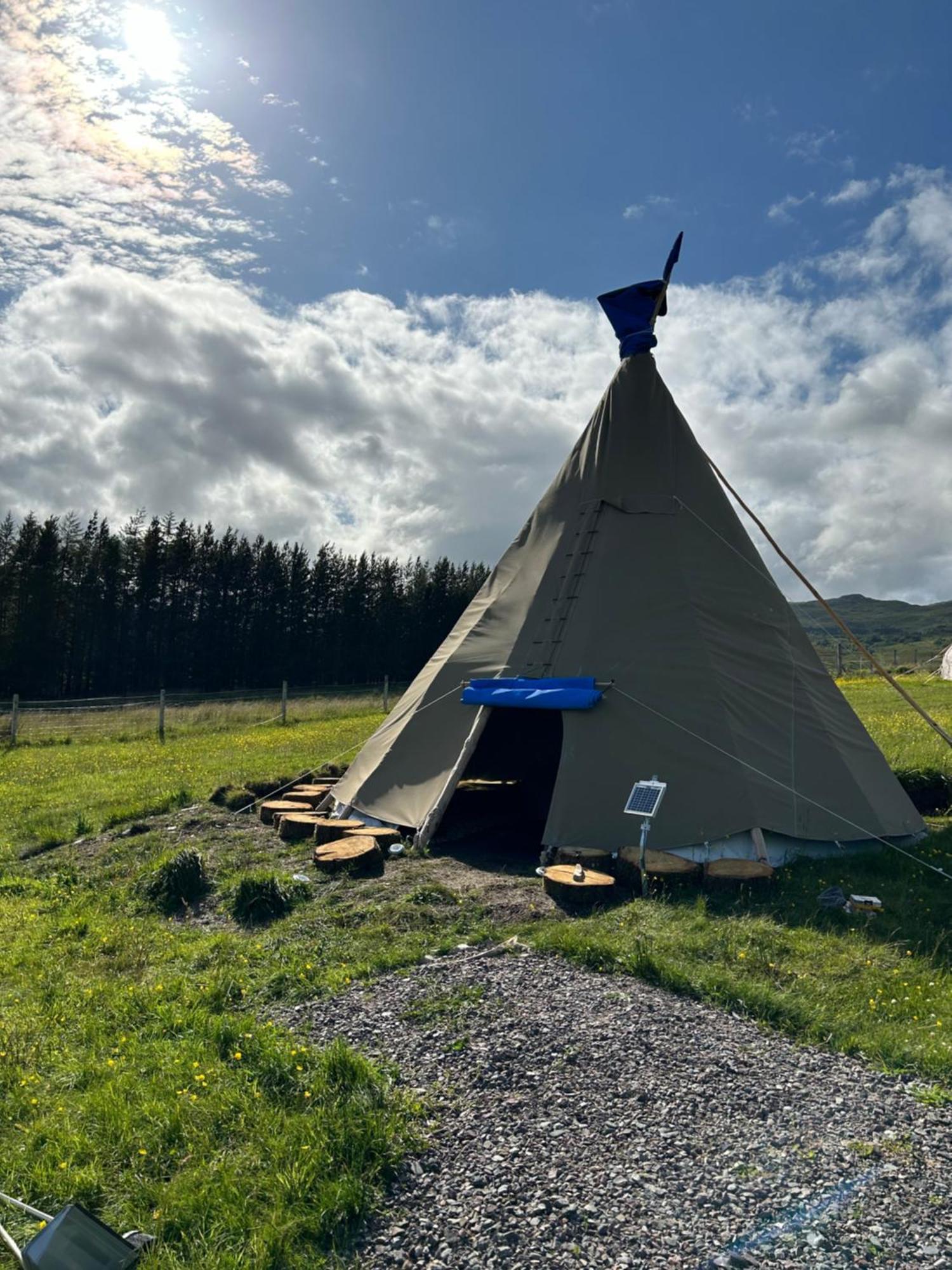 Shandon Tipi Lochcarron Eksteriør billede
